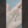 Outlet Pırlanta 0.21 Ct F Renk Tektaş Kolye - KL02196